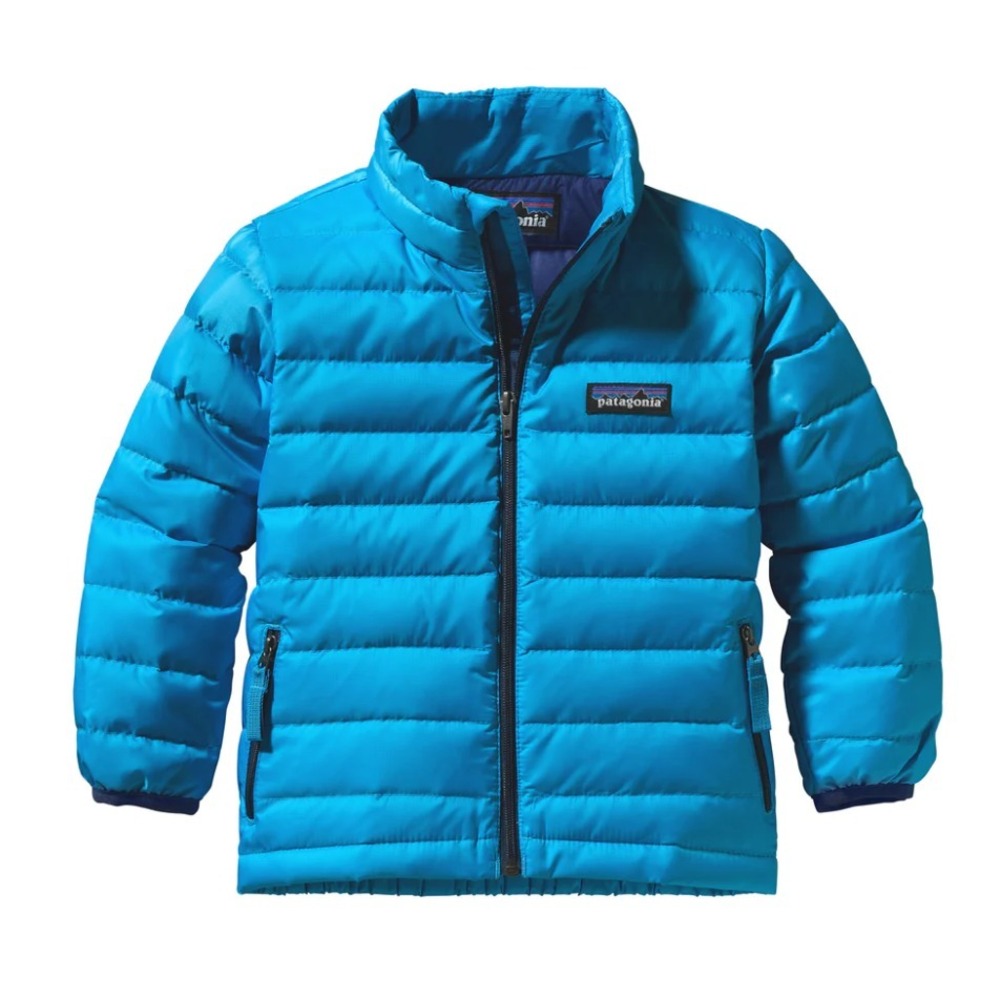 Patagonia Baby Down Sweater Full Zip Insulated Duck Down Lightweight Size 12-18M